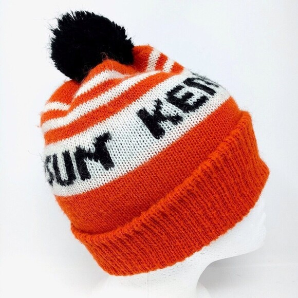 Vintage KERO-SUN Kerosene Heater Collectible Promo Knitted Winter Cap Hat - RARE - Picture 7 of 10